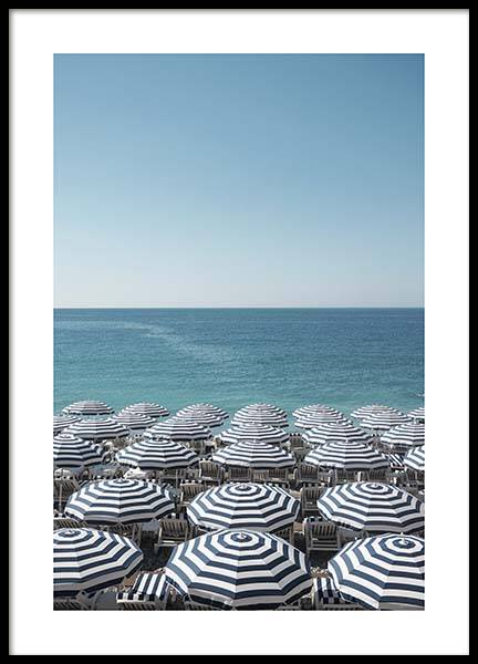 French Riviera Plakát ve skupině Plakáty / Přírodní motiv na Desenio AB (10458)