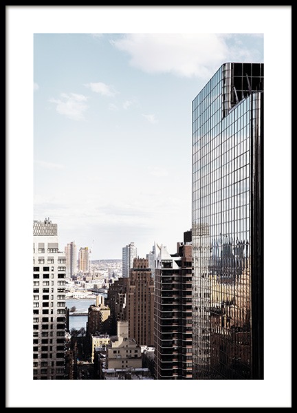 NYC Skyscraper Plakát ve skupině Plakáty / Fotografické umění na Desenio AB (11325)