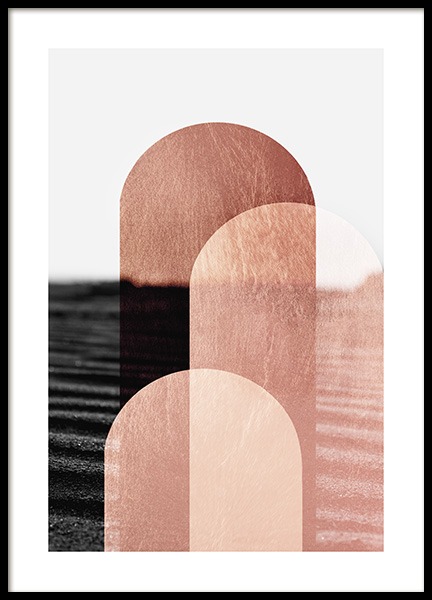 Graphic Arches Poster ve skupině Plakáty / Umělecké motivy na Desenio AB (12812)