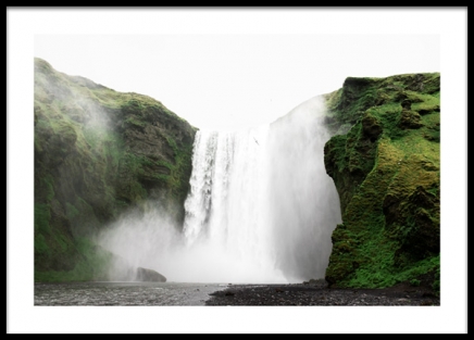 Skogafoss Plakát ve skupině Plakáty / Přírodní motiv na Desenio AB (13351)