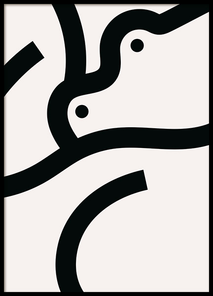 Bold Body No2 Plakát ve skupině Plakáty / Grafické na Desenio AB (14026)