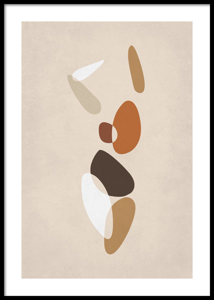 Body Shapes No2 Plagat ve skupině Plakáty / Grafické na Desenio AB (14886)