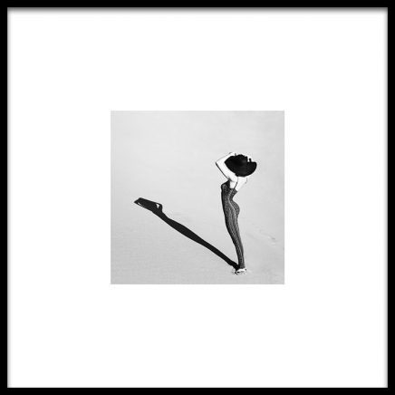 Lady Shadow Plakát  ve skupině Plakáty / Černobílé na Desenio AB (8912)