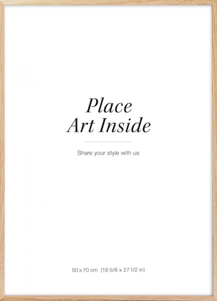 Dubový dřevěný rám, 50x70