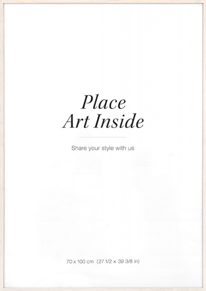 Světlý dřevěný rám, 70x100