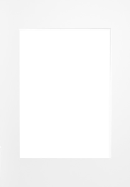 Bílá pasparta, 70x100