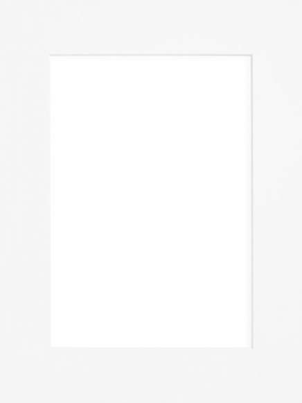 Bílá pasparta, 30x40