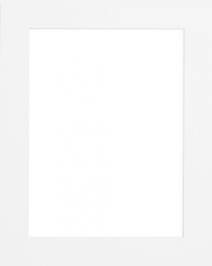 Bílá pasparta, 40x50