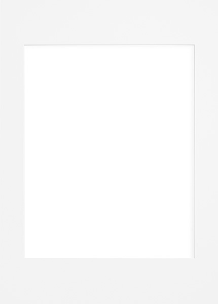 Bílá pasparta, 50x70