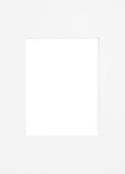 Bílá pasparta, 50x70 ve skupině Příslušenství / Pasparty na Desenio AB (AAP11741-85)