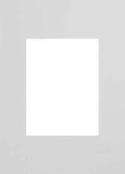 Světle šedá pasparta, 50x70