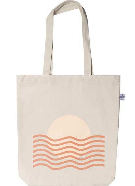 Sunset Waves Tote Bag ve skupině Limited edition na Desenio AB (TOTE50144)