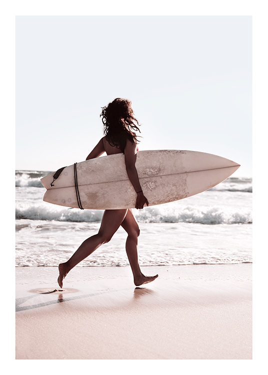 Surf The Waves Plakát / Fotografické umění na Desenio AB (10172)