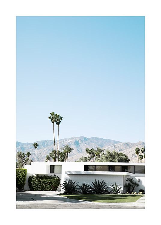 Palm Springs Modernism Plakát / 50x70 cm na Desenio AB (10796)