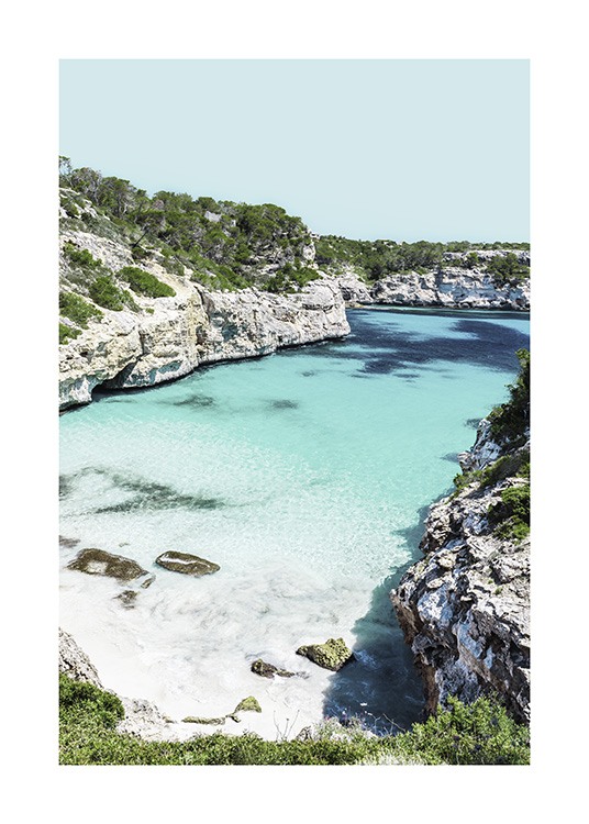 Mallorca Bay Plakát / Tropické na Desenio AB (10895)