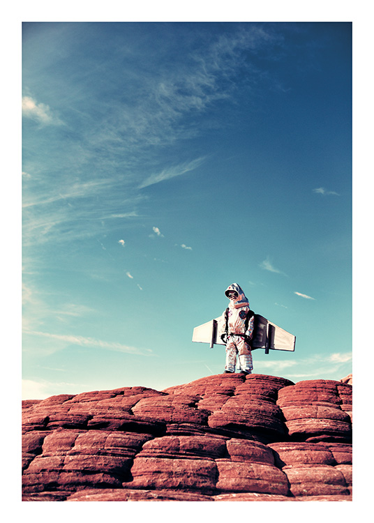 Little Astronaut Plakát