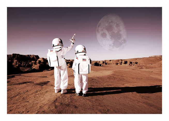 Two Explorers Plakát