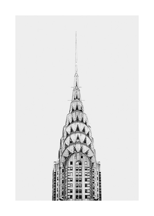 Chrysler Building Plakát