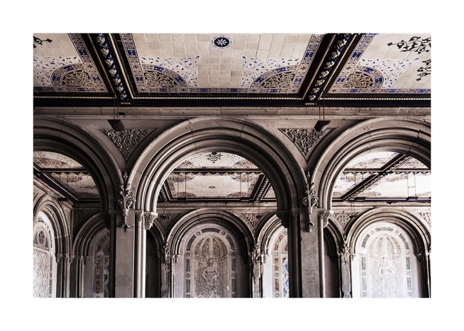 Bethesda Terrace Arcade Plakát