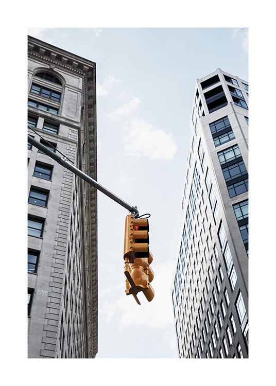 NYC Street Light Plakát