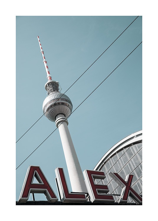 Alexanderplatz Plakát / 50x70 cm na Desenio AB (11410)