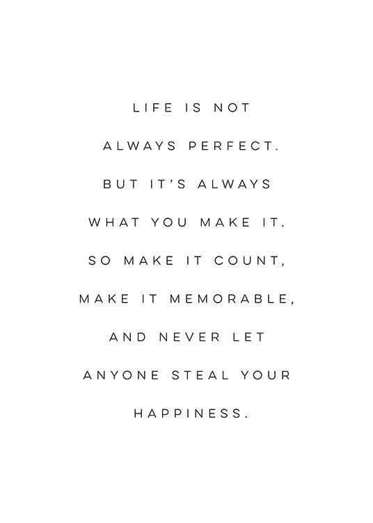 Make it Count Plakát