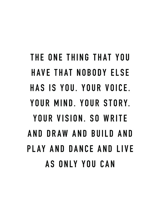 As Only You Can Plakát