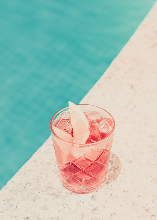 Negroni by the Pool Plakát