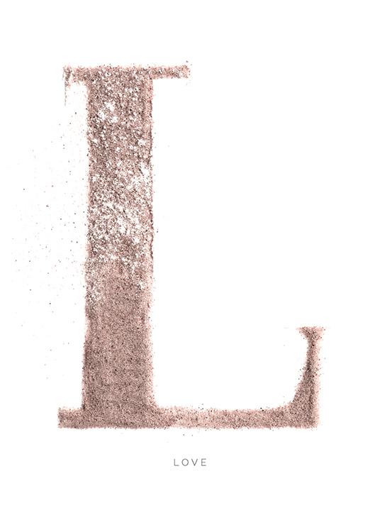 Love in Sand Plakát