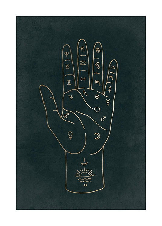 Palmistry Plakát