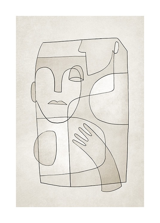 Graphic Sketch No1 Plakát