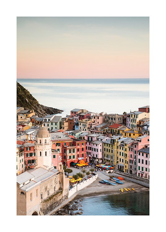 Vernazza Sunset Plakát