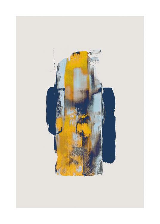 Color Brush No2 Plakát