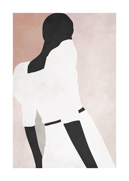 Graphic Pose No2 Plakát