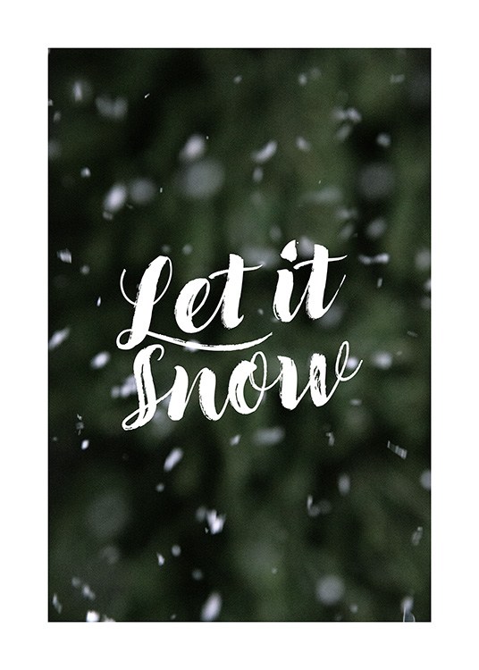 Let it Snow Plakát