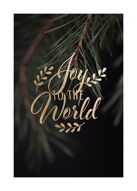 Joy to the World Plakát
