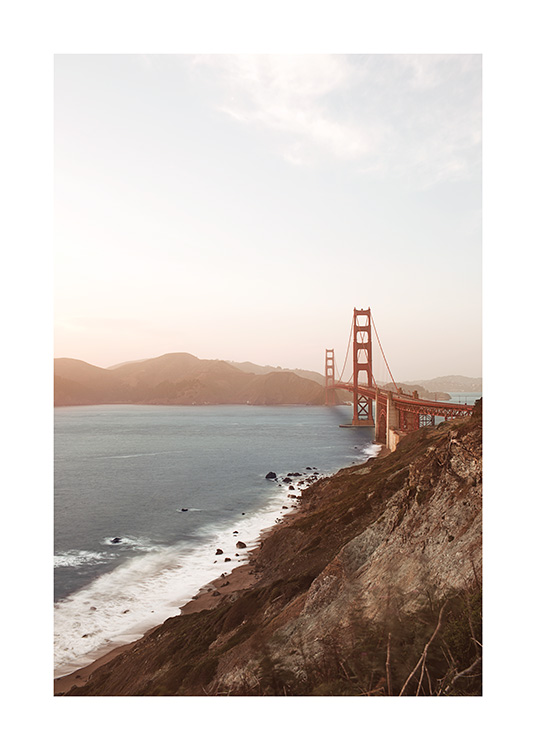 – Plakát Golden Gate Bridge