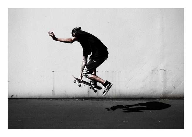 Skating In La Plakát