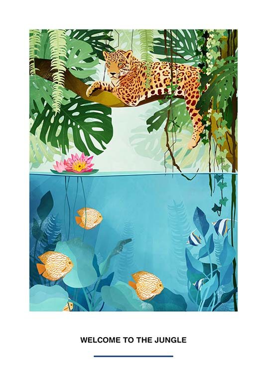 Welcome To The Jungle Plakát