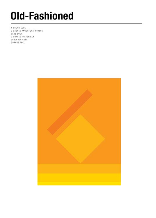 Old Fashioned Recipe Plakát