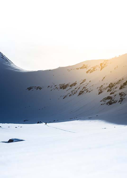 Lappland Skiing Plakát