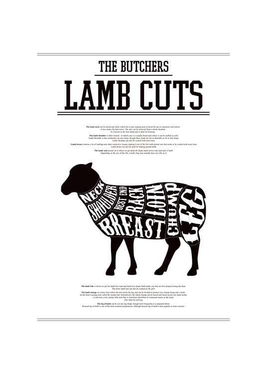 Lamb Cuts, Plakát