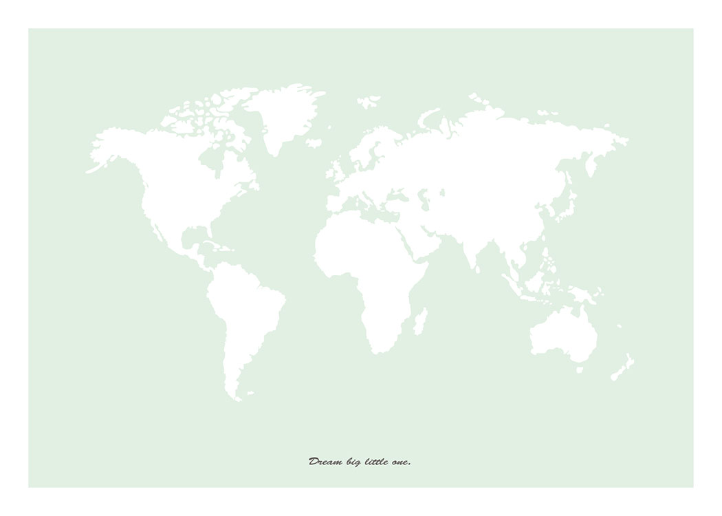 Dream Big Little One, Green, Plakát