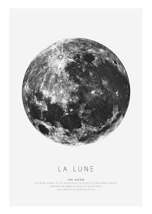 La Lune, Plakát