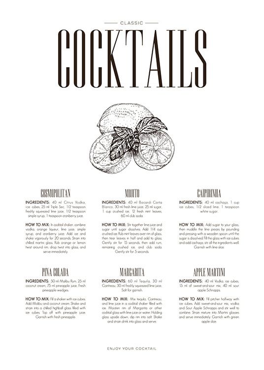 Cocktails, Plakát